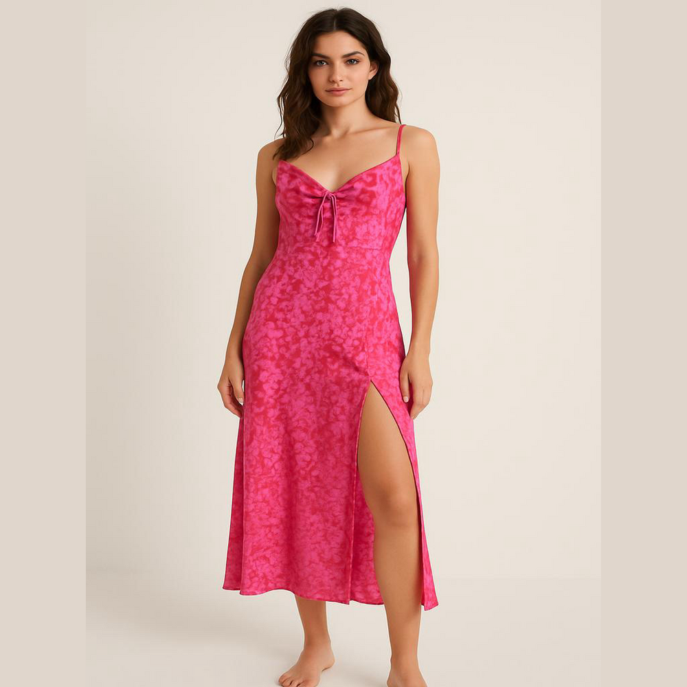 Split Skirt Nightgown